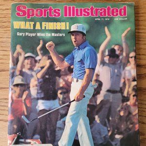 Vintage Sports Illustrated April 1978, Gary Player Masters, Montreal Candiens